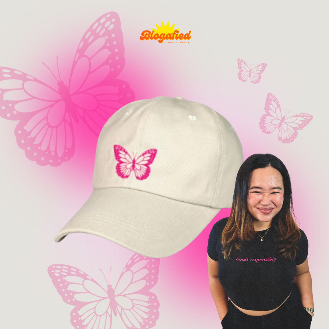 FLIRTY BUTTERFLY CAP