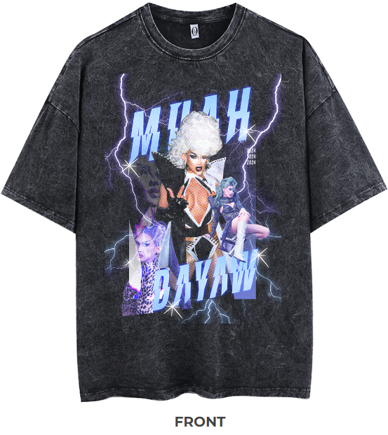 Muah Dayaw Acid Washed Shirt
