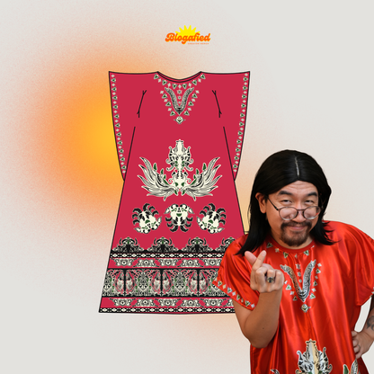 Auntie Daster Dress by Ansis Sy