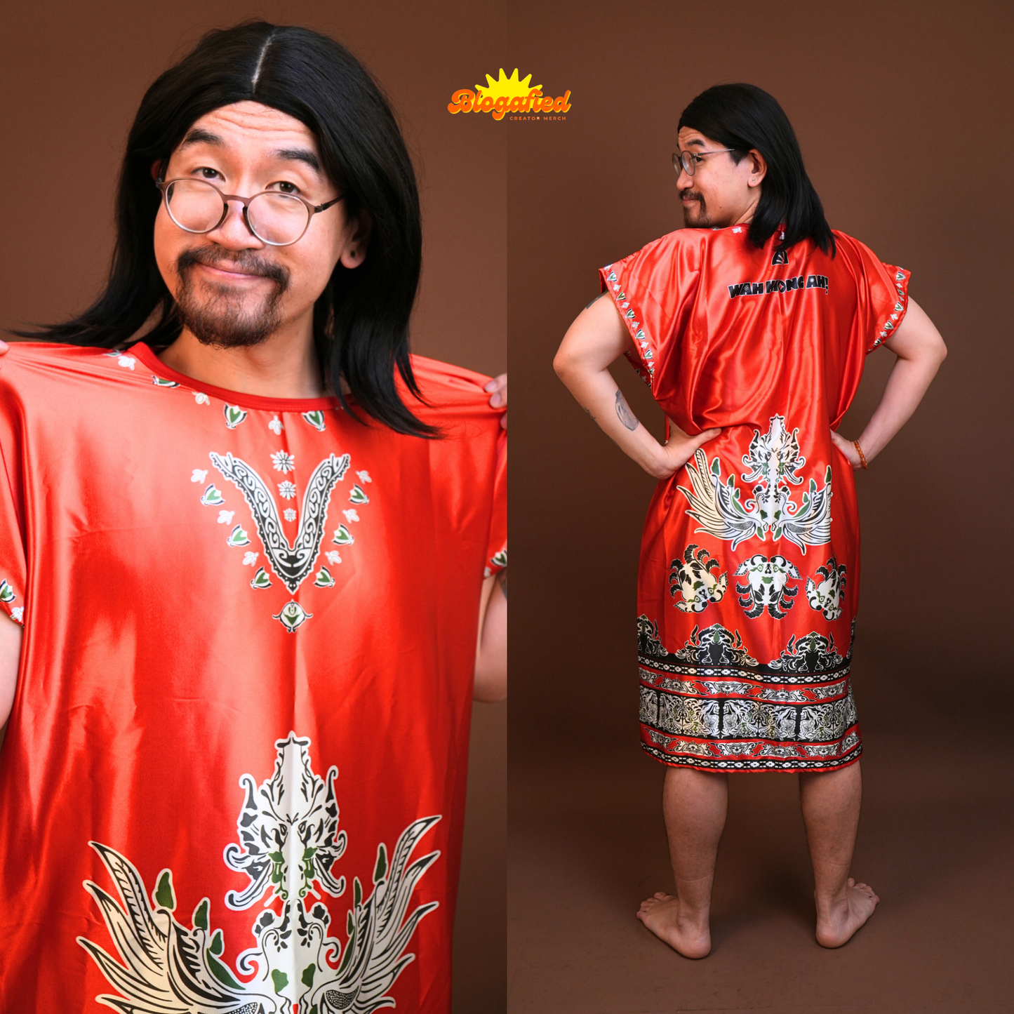 Auntie Daster Dress by Ansis Sy