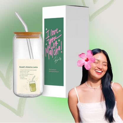 Matcha Break Glass by Rozel Basillo